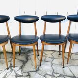Lot of 4 Baumann Unicorn model chairs