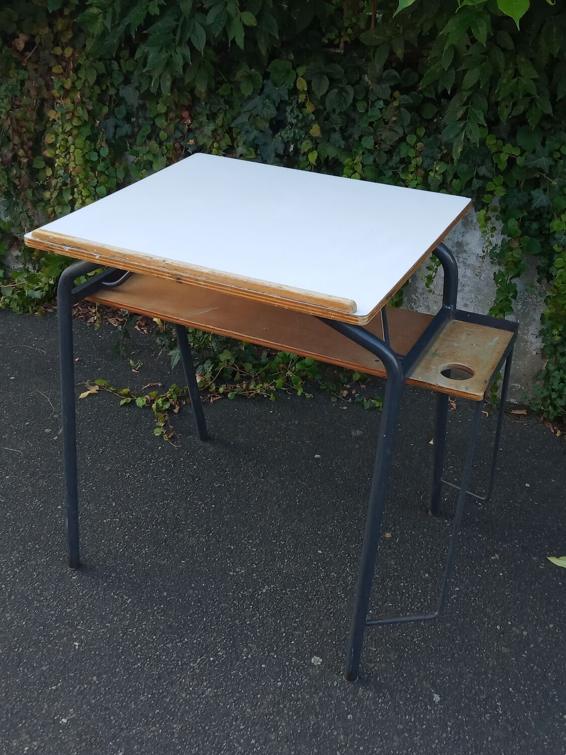 School drawing desk 60s 70s