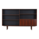 Bookcase with bar cabinet, rosewood veneer, Denmark, 1970s