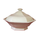 White porcelain soup dish