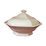 White porcelain soup dish