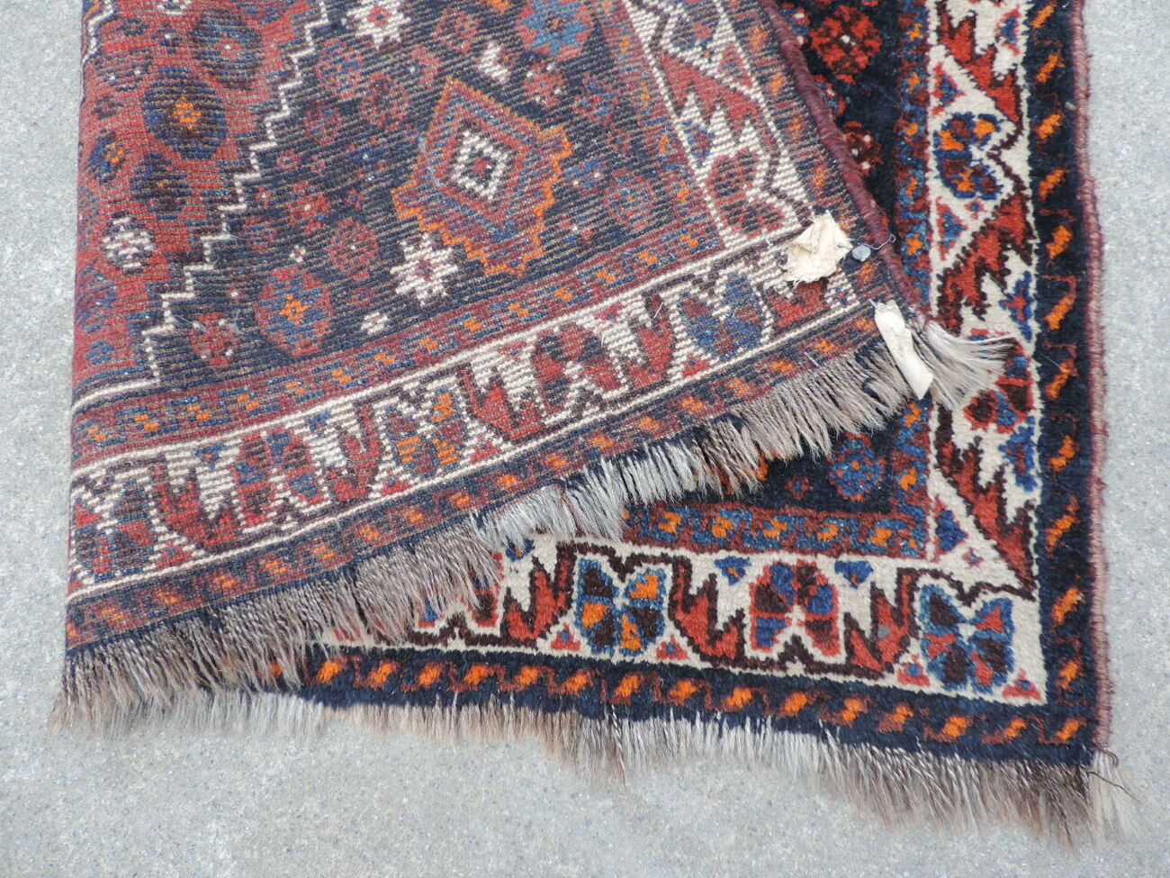 Handmade oriental rug 165x115cm