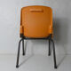 Chaise enfant plastique orange