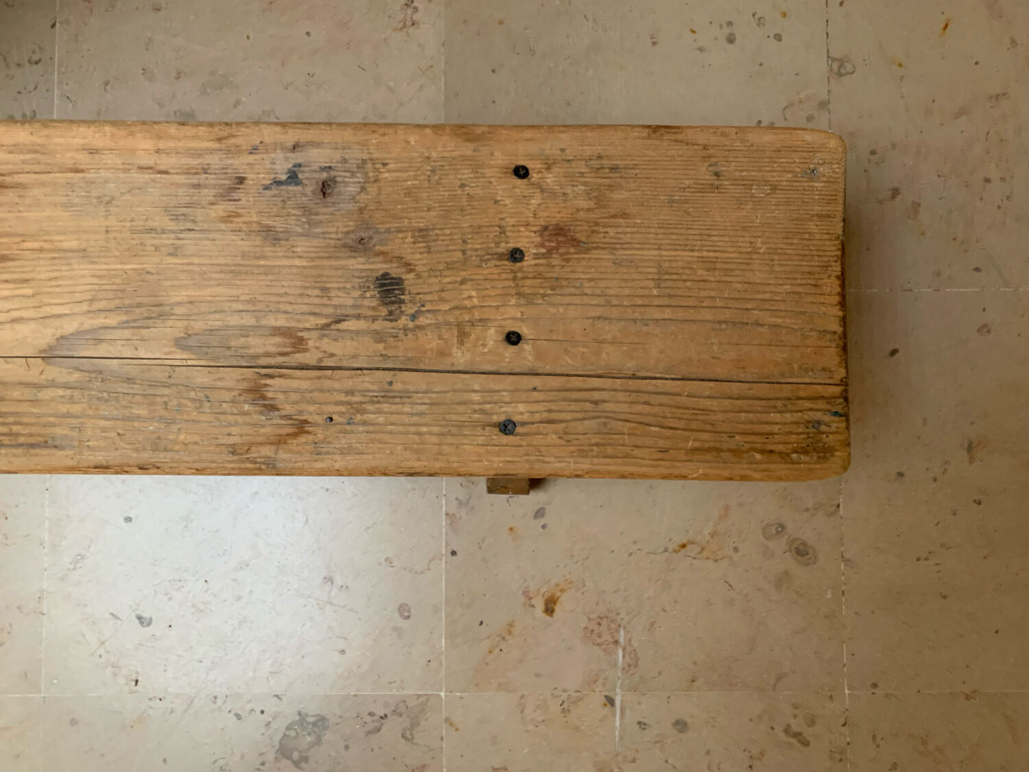 Banc ancien en bois