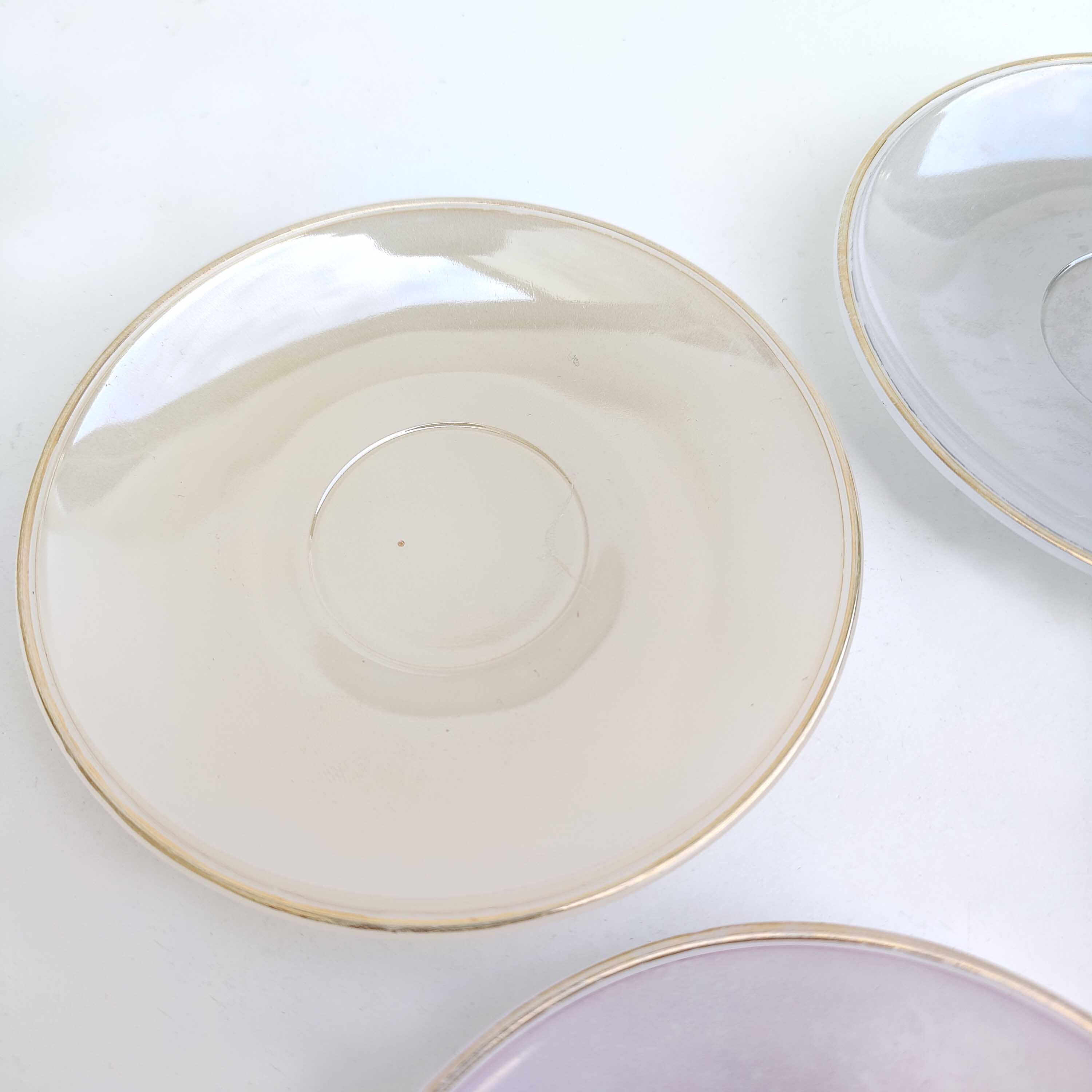 Arcopal coffee set 6 cups Pastel Harlequin