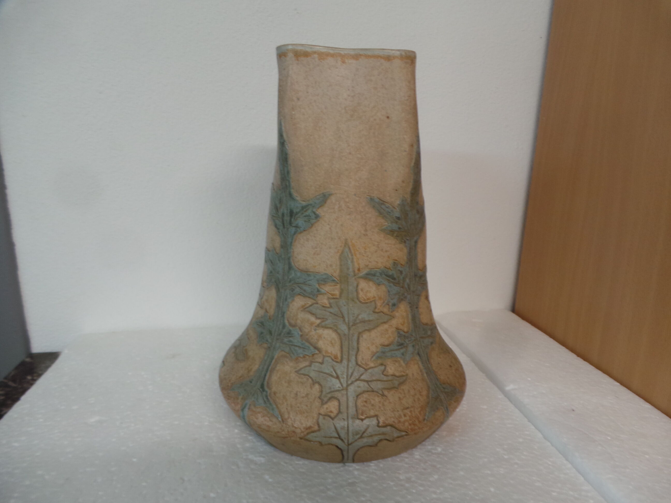 Sevres Paul Milet vase by E Granger art deco