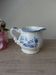 Old Milk Jug, Creamer, Pourer, Sarraguemines Lancaster Blue Flower Decor Vintage