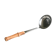 Stainless steel ladle with bamboo handle, 60s