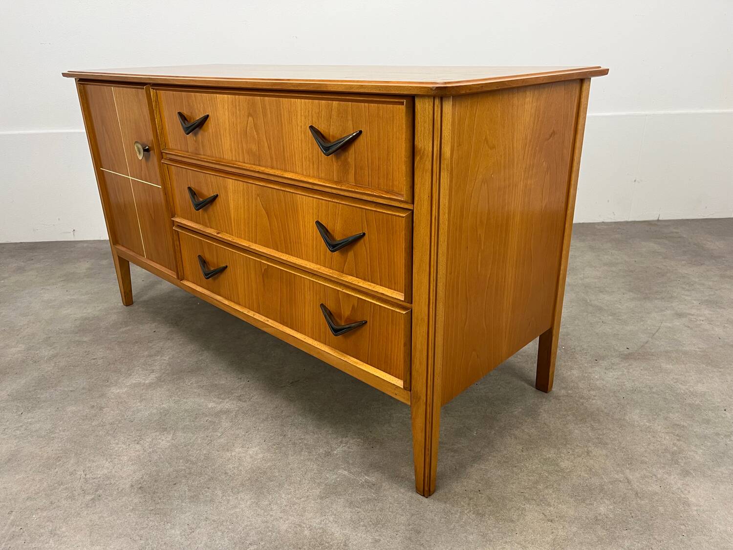 Enfilade vintage années 60, meuble télé