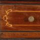Commode ancienne en noyer 4 tiroirs Italie XVIIIe siècle