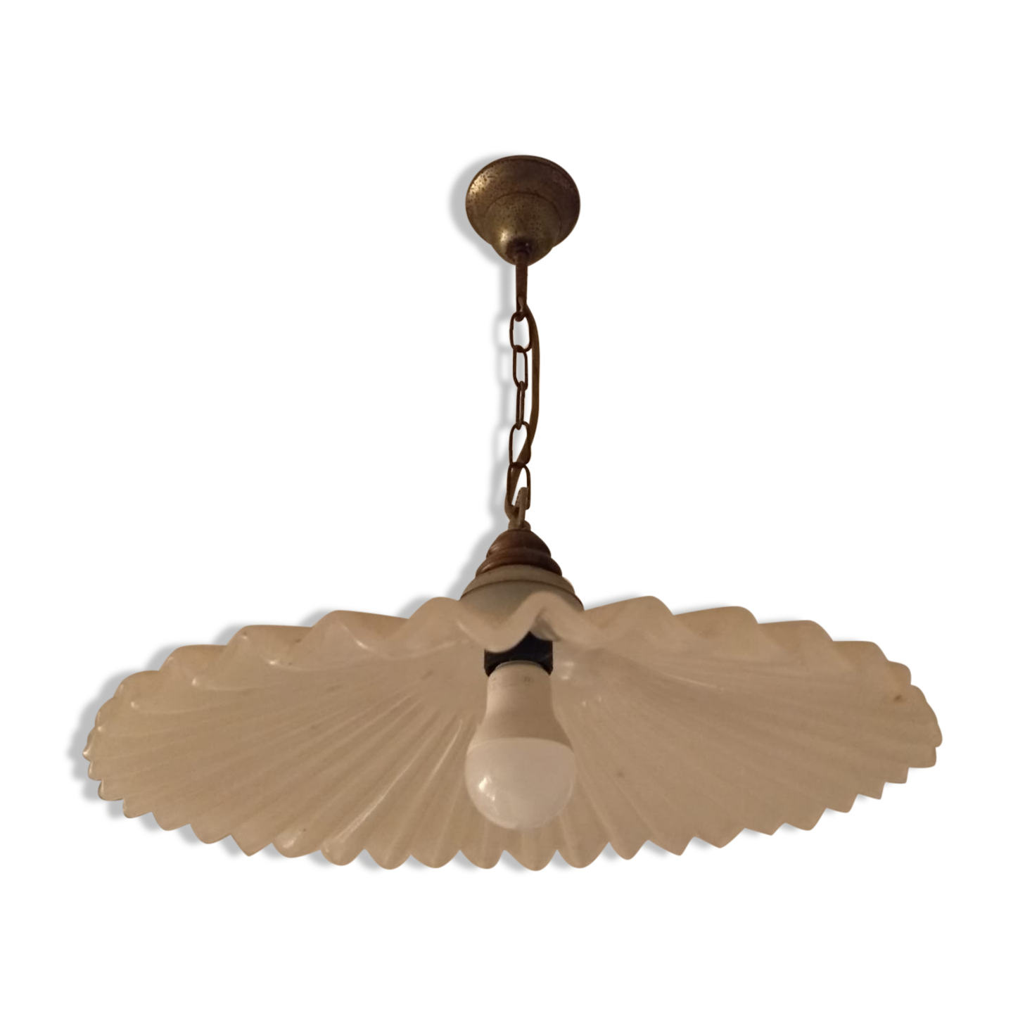 Opaline chandelier