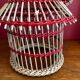 Suspension cage en osier