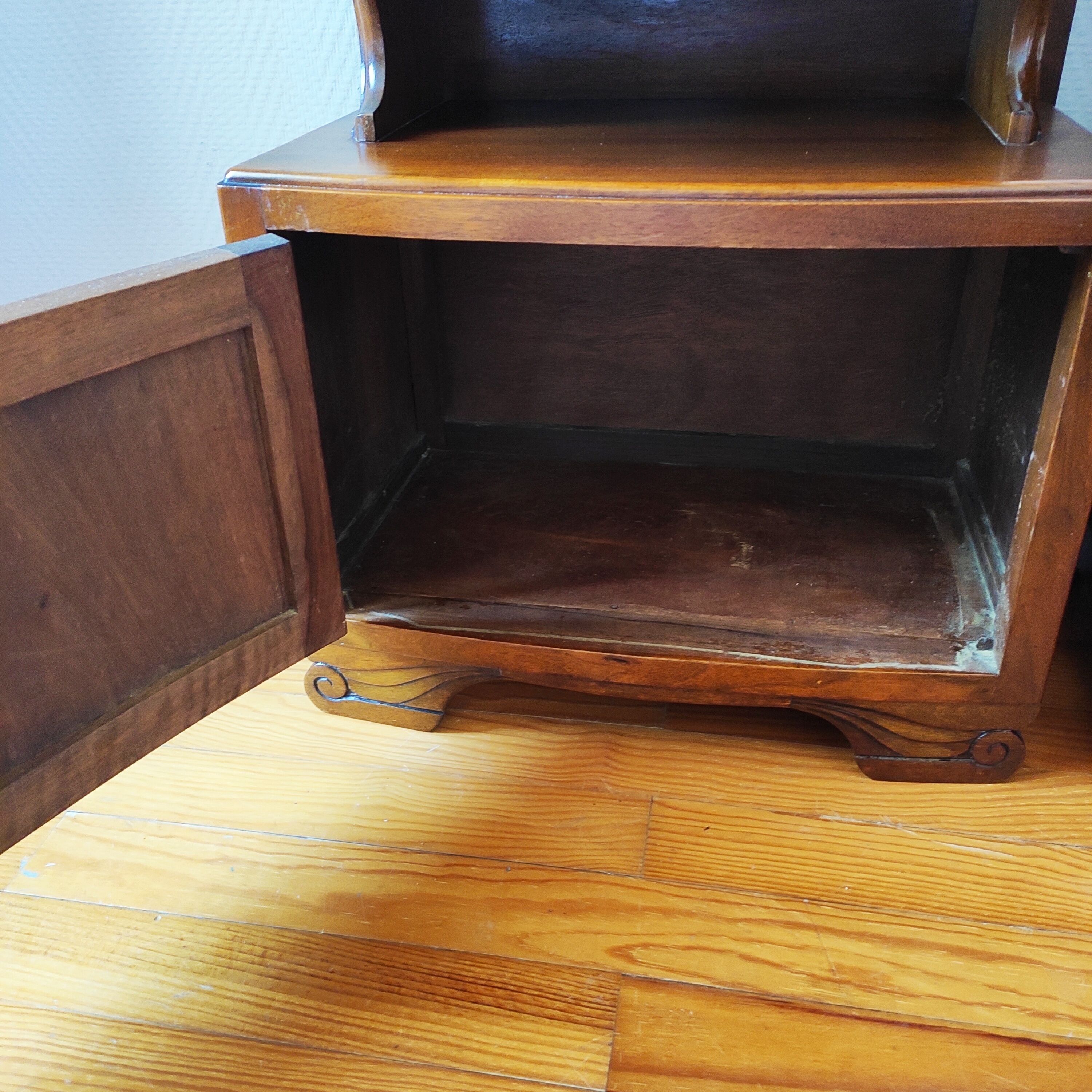 Pair of art deco bedside tables