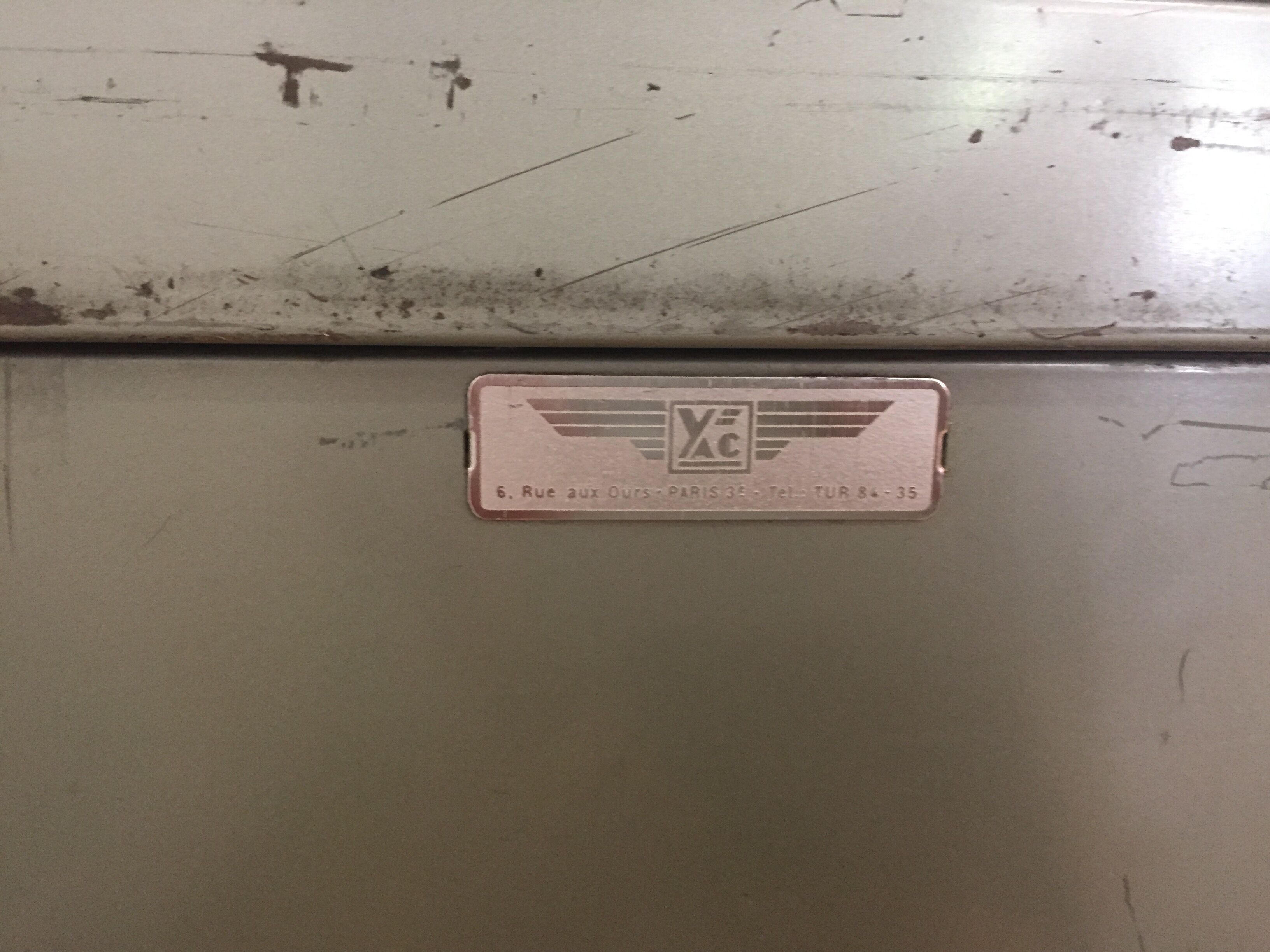 Desk industrial steel yac