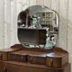 English hairdresser Art Deco walnut