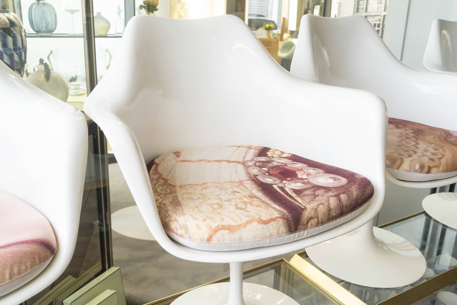 Eero Saarinen (1910–1961) & Knoll – Set of 4 Tulip chairs