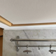 Coat rack, chromed metal, art deco