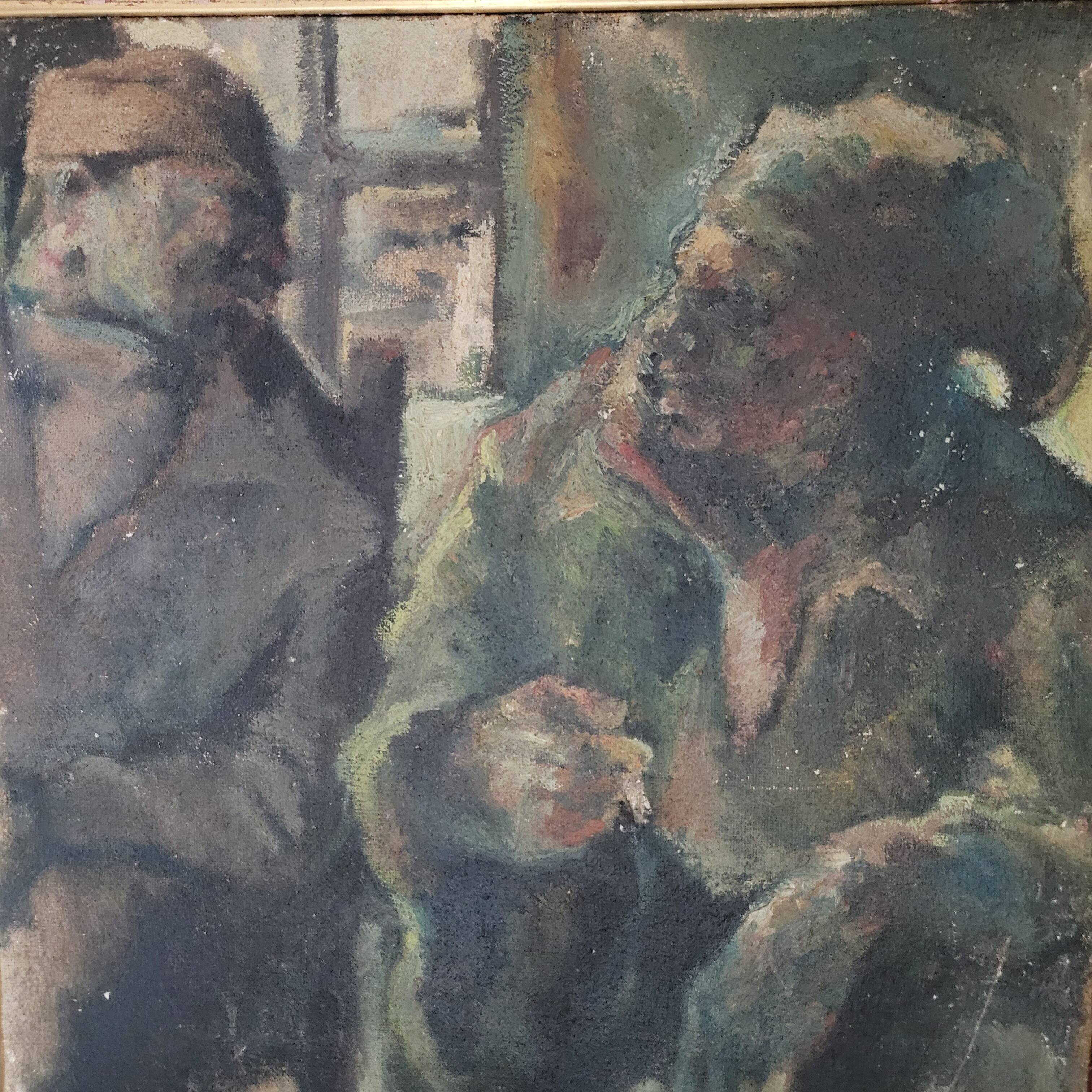 Tableau huile sur toile orientaliste