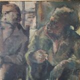 Tableau huile sur toile orientaliste