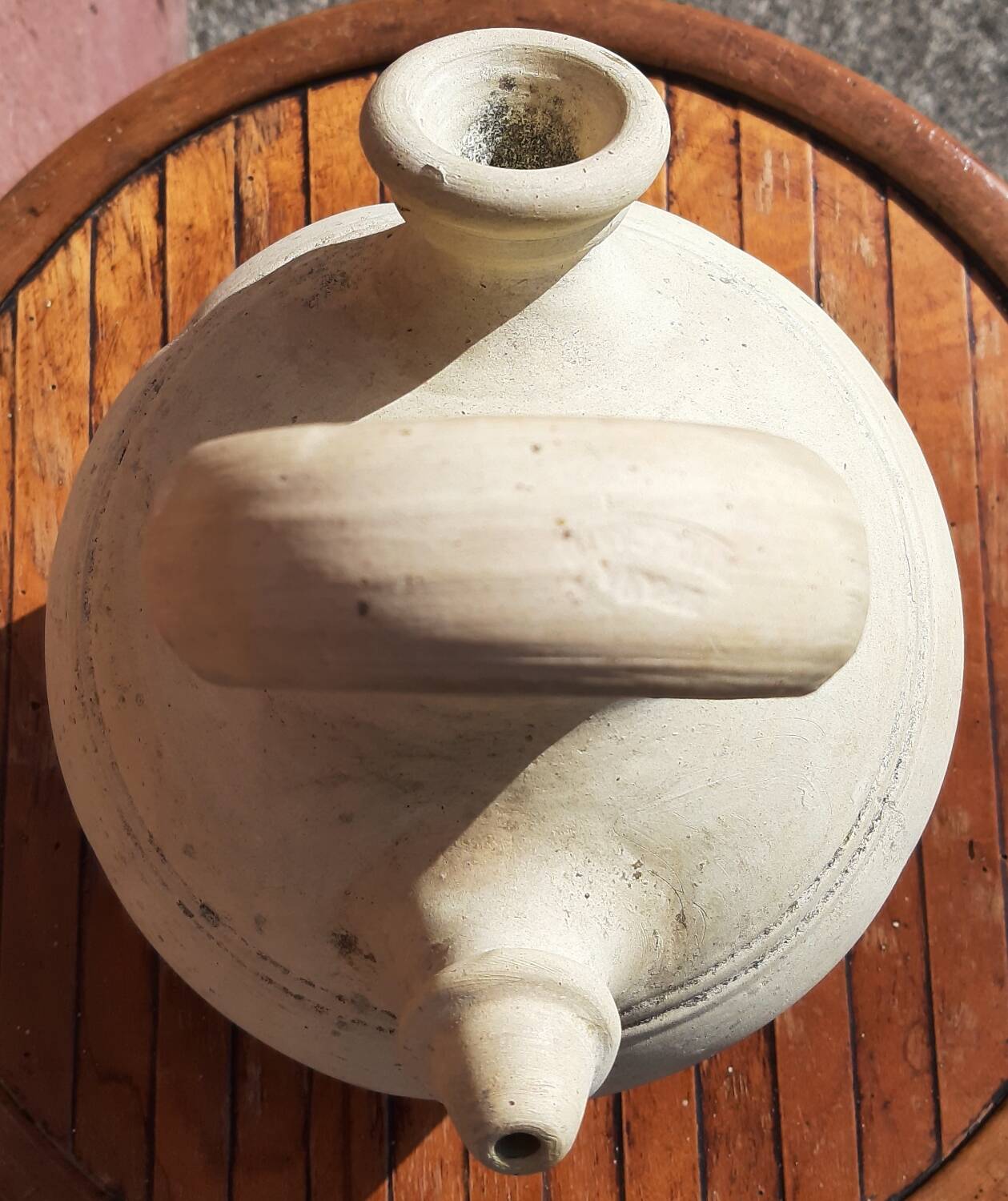 Gargoulette, cruche à eau ou "cantaro" en terre cuite. (Espagne)