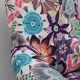 Pair of toad armchairs Napoleon III tapestry missoni italy