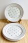 4 assiettes plates Luneville 50s