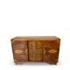 Italian Art deco burl walnut sideboard, of great quality.