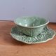 Bowl, dish, cabbage in earthenware, Portugal.