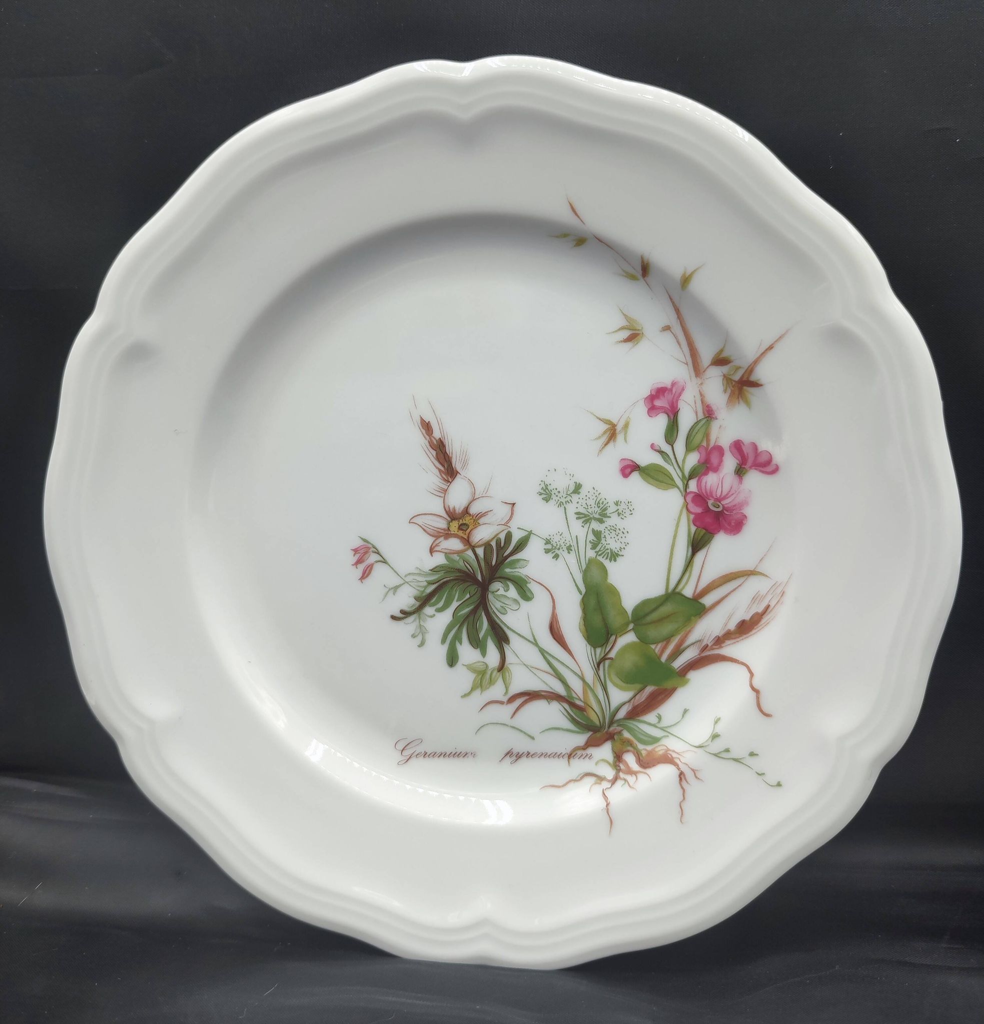 Set of 4 dessert plates Seltmann Weiden Bavaria Collection Marie-Luise
