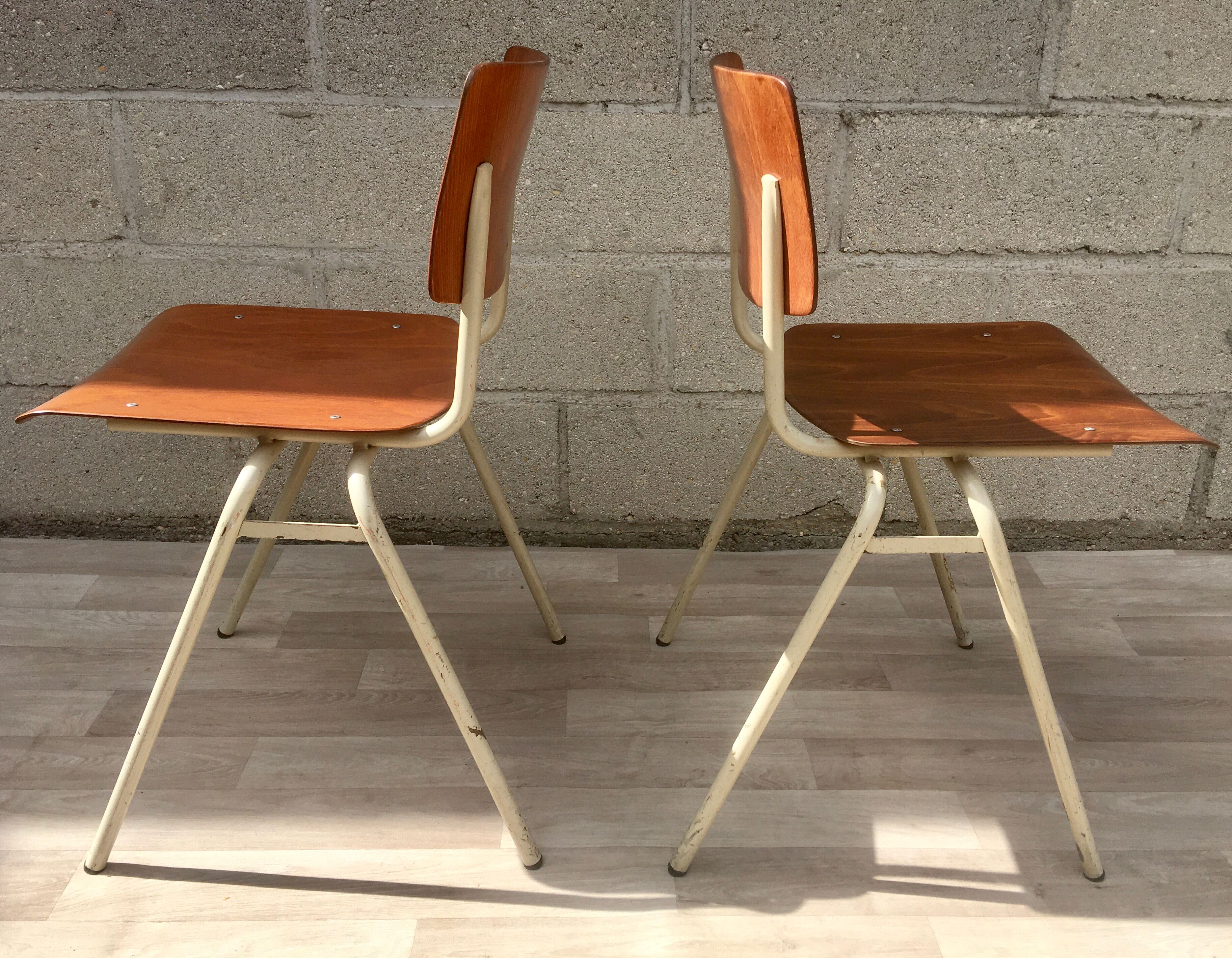Pair of chairs Marko Holland 60s