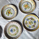 Antique plates in Nevers faience