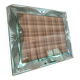 Large chiseled mirror photo frame