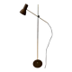Adjustable Mid Century brown floor lamp