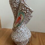 ceramic lava-style vase
