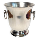Guy degrenne or champagne ice cube bucket
