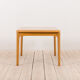 Henning Kjaernulf oak dinning extension table, rectangular, Vejle Mobelfabrik, Denmark 1960s