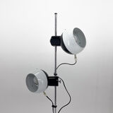 Adjustable Magnetic Floor Lamp, Restored, Czechoslovakia