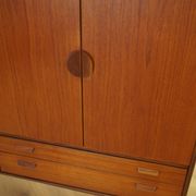 Teak highboard, Danish design, 1960s, made in Denmark