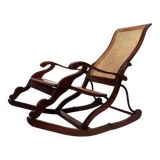old folding rocking chair