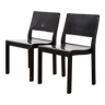 Paire de chaises 611 par Alvar Aalto & Otto Korhonen pour Huonekalu-ja Rakennustyötehdas Oy 1930s