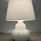 Alabaster ball lamp from the 60s/70s