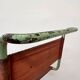 Rare Bauhaus Mart Stam tubular chair by Thonet / original green colour