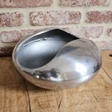 Ashtray - vintage space age aluminum pocket emptier
