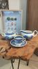 Villeroy & Boch "Burgenland" blue service trio – Vintage