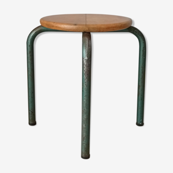 Tabouret d'atelier vintage années 50/60