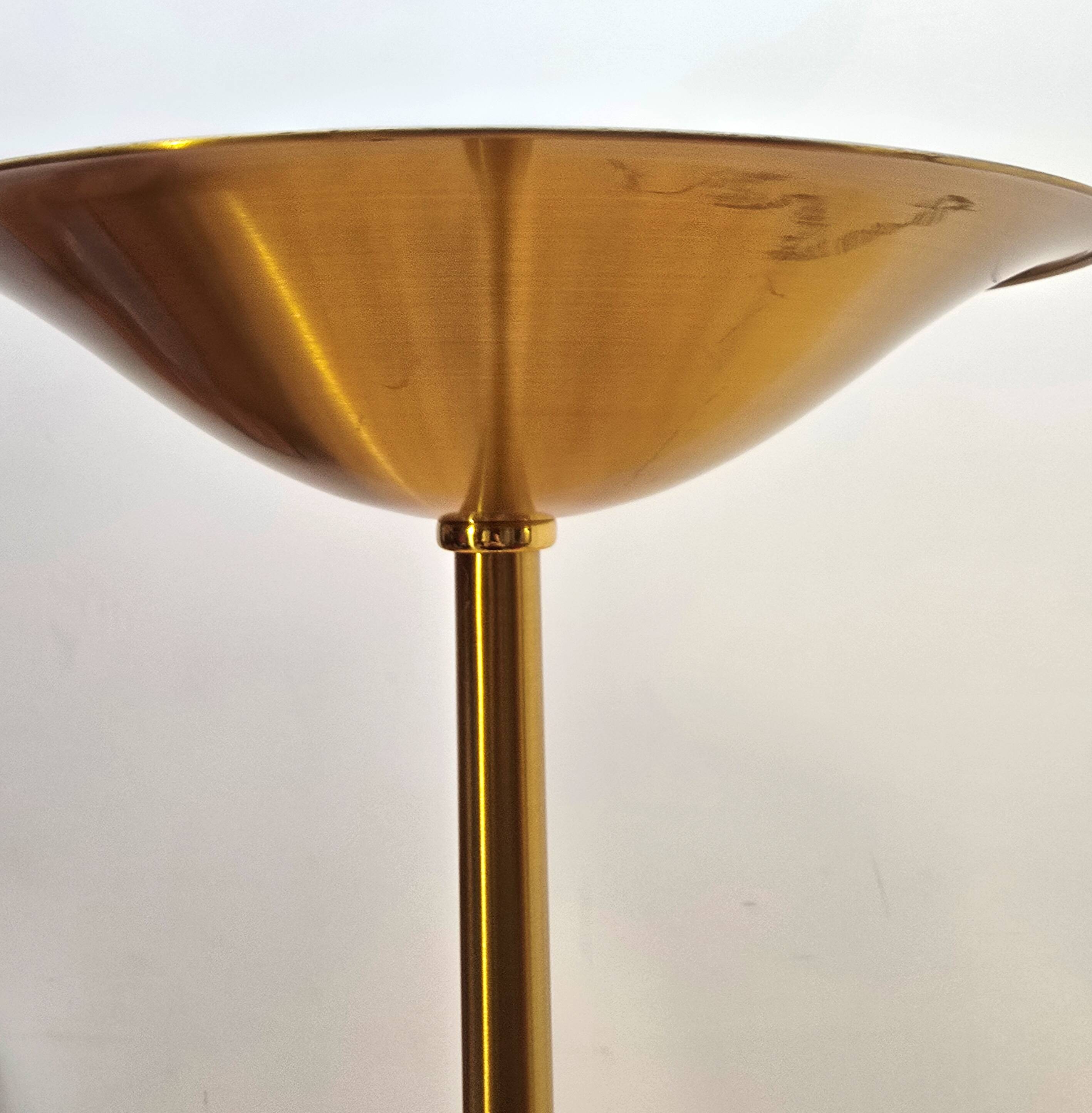 Vintage brass floor lamp