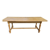 Table de ferme en chêne massif