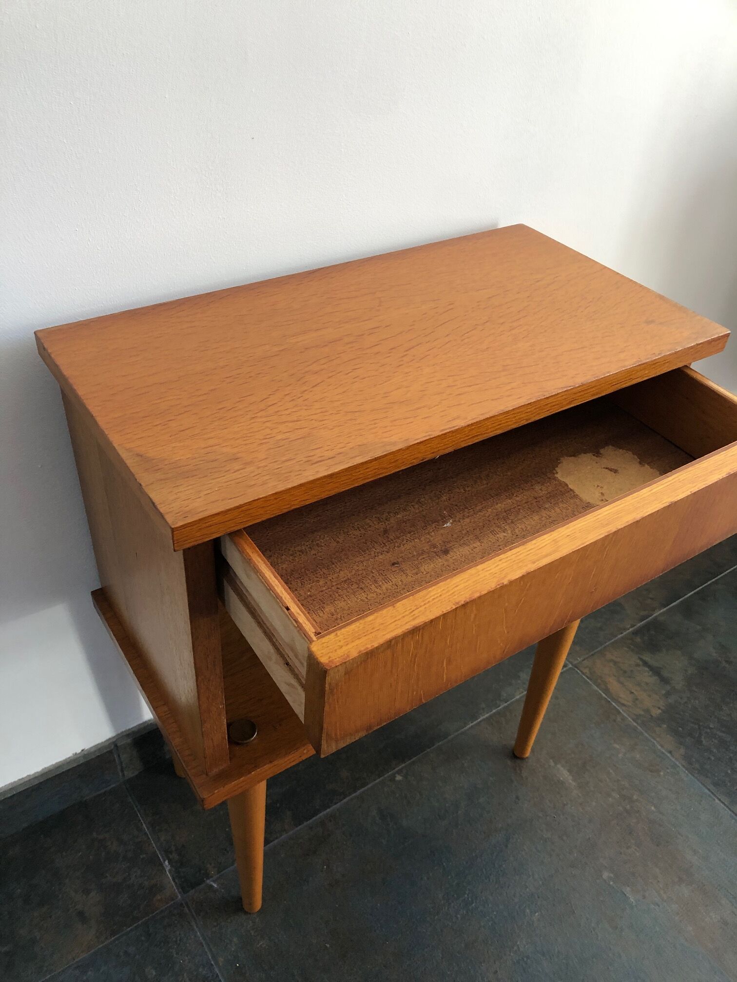 Scandinavian bedside table