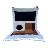 Tapis berbere beni mrirt fait main traditionnelle taille 150 x 250 cm