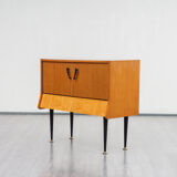 Small dresser 50s, two-tone ash and zebrano